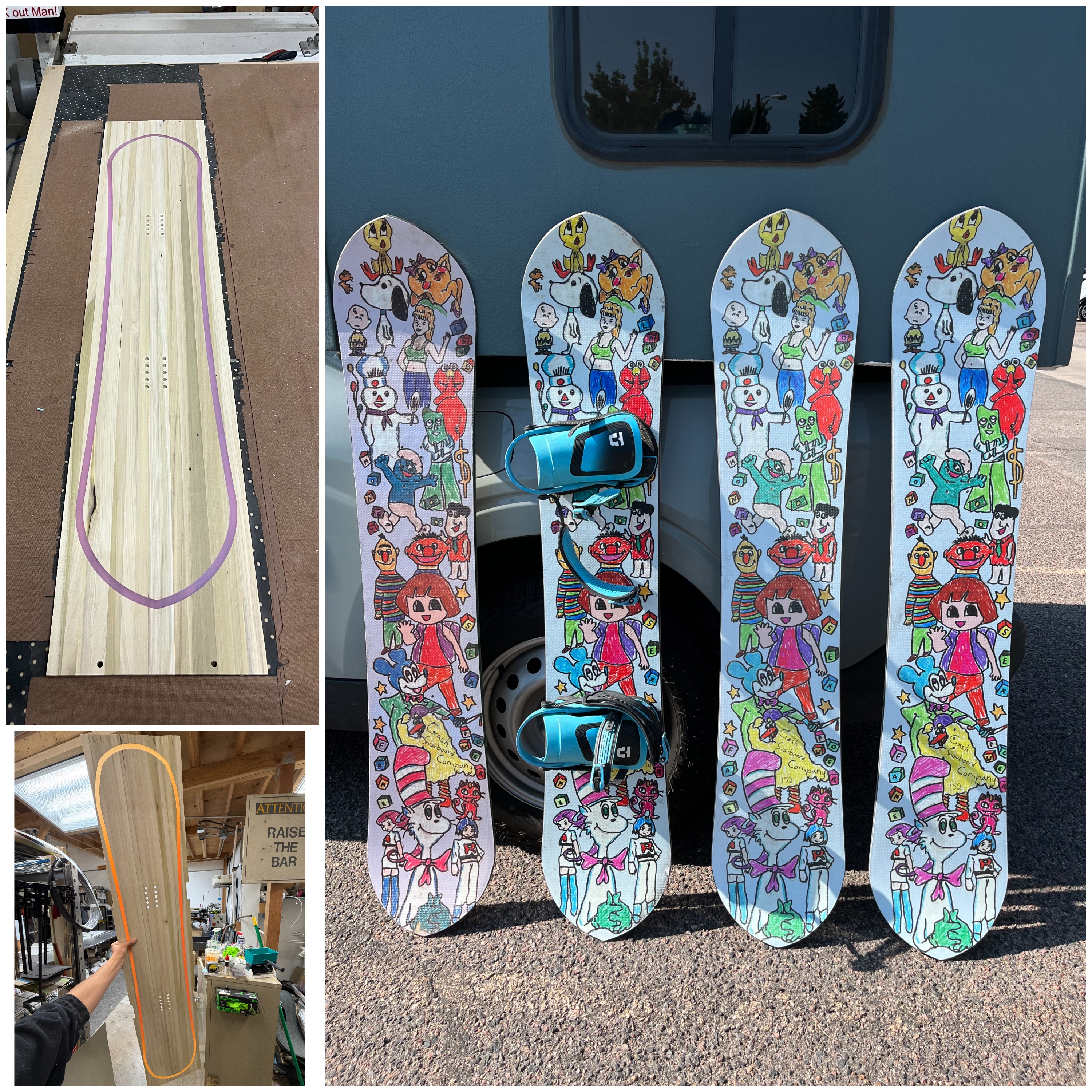 crash snowboards